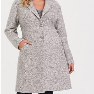 Torrid A-line coat